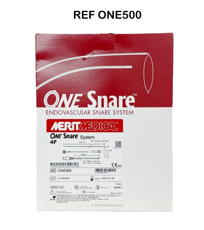 MERIT MEDICAL ONE500 ONE 10MM SNARE SYSTEM 4F X 120MM 5MM EXP 2023 04