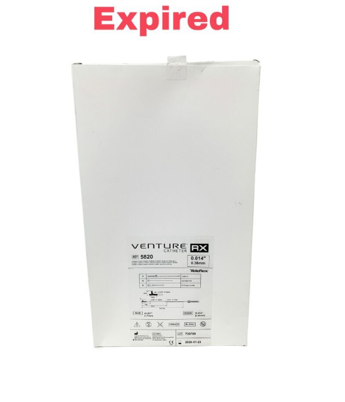 TELEFLEX MEDICAL 5820 VENTURE CATHETER EXP 2026 01