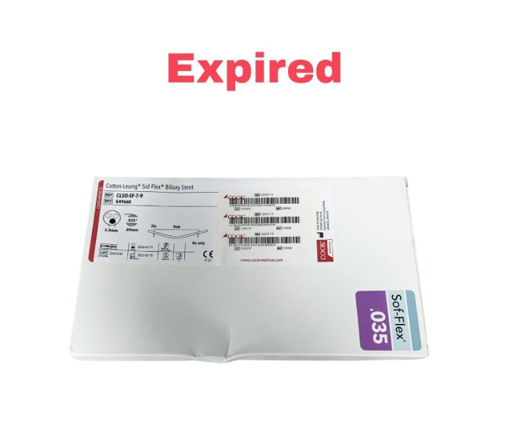 COOK MEDICAL G49660 Cotton-Leung Sof-Flex Biliary Stent EXP 2026 02