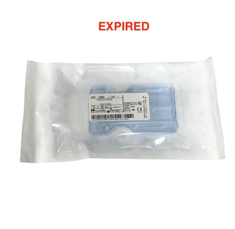 CONMED C2832 Cortical Screw 4.5mm x 32mm Sterile Orthopedic Implant EXP.2026 02