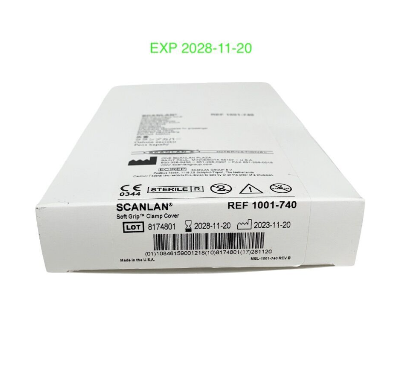 SCANLAN 1001-740 Soft Grip Clamp Cover Box of 10 EXP.2028 11
