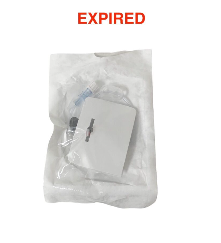 BARD 0682210 MiniLoc Safety Infusion Set 22G x 1" Y-Site Huber Needle EXP.2025 09