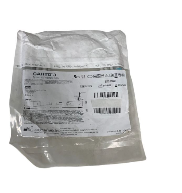 BIOSENSE WEBSTER D134401 CARTO 3 System Eco Interface Cable 9ft 274cm EXP. 2024 08