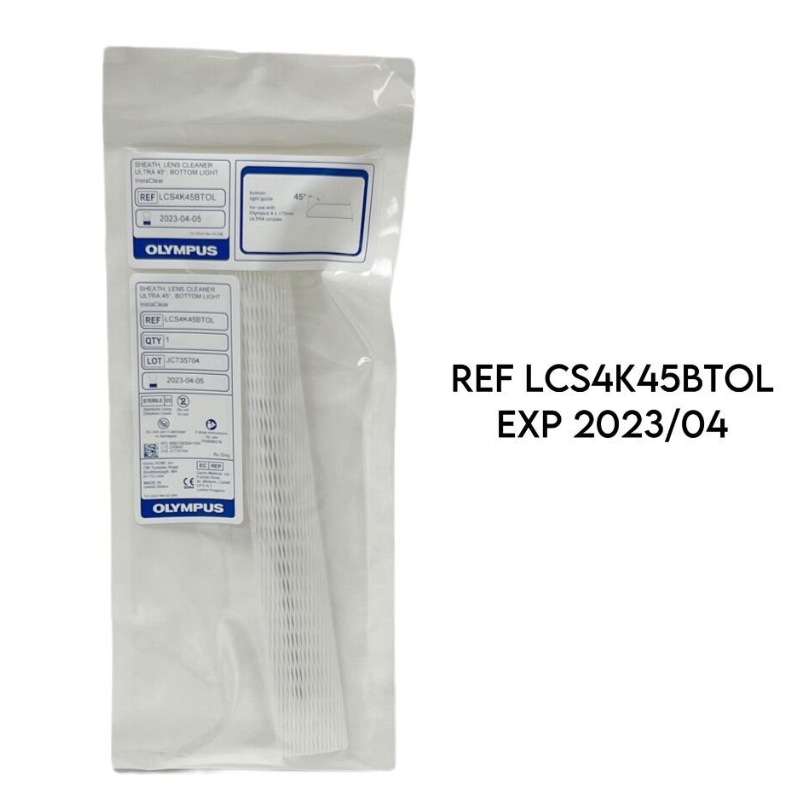 OLYMPUS LCS4K45BTOL SHEATH LENS CLEANER ULTRA 45 DEGREE BOTTOM LIGHT EXP. 2023 04