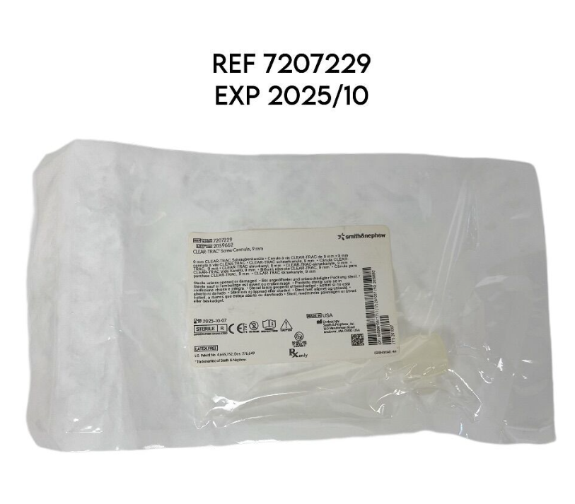 SMITH & NEPHEW 7207229 CLEAR-TRAC • Screw Cannula 9 mm EXP 2025 10