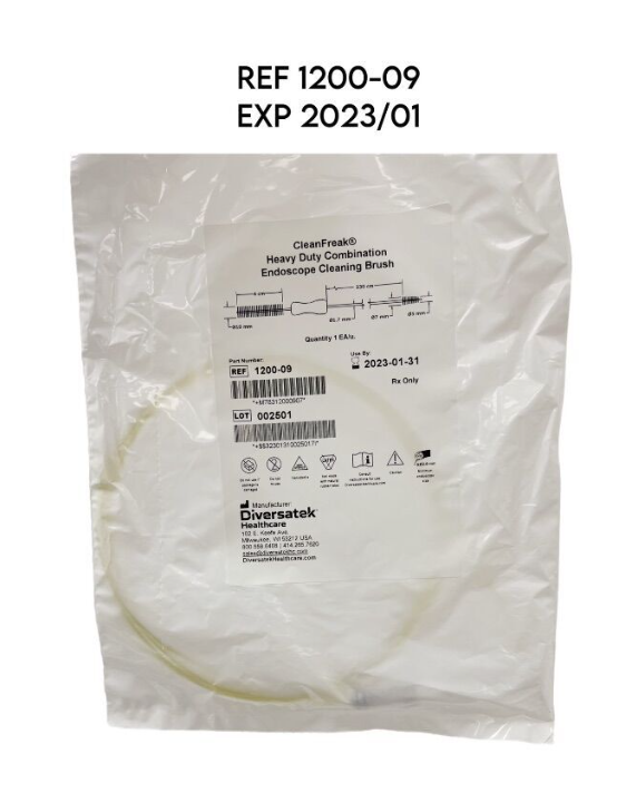 DIVERSATEK  1200-09 CleanFreak Heavy Duty Combination Endoscope Cleaning Brush EXP. 2023 01