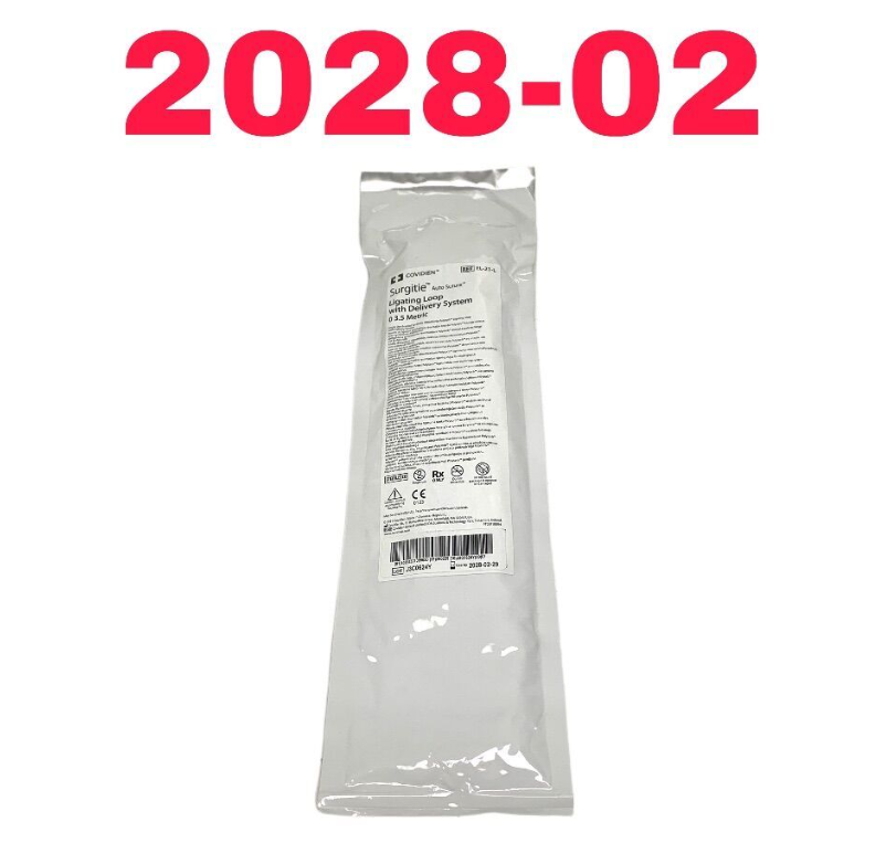 COVIDIEN EL-21-L Surgitie Auto Suture Ligating Loop with Delivery System 0 3.5 Metric EXP 2028 02