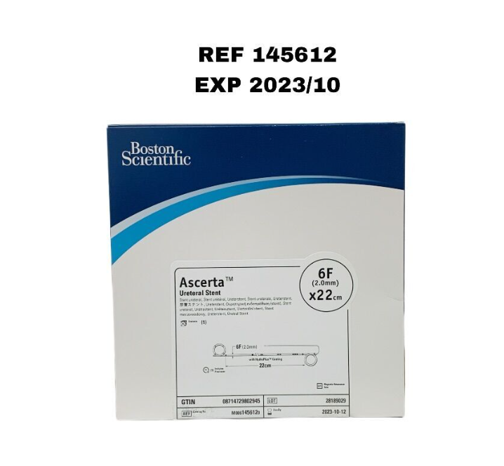 BOSTON SCIENTIFIC M0061456120 Ascerta Ureteral Stent EXP 2023 10