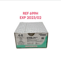 ETHICON 699H ETHILON Polyamide 6 black monofilament non-absorbable suture EXP 2023 02