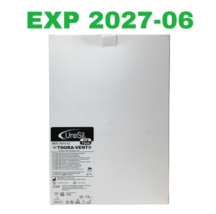 URESIL TV11-13 THORA-VENT THORACIC VENT PROCEDURE TRAY EXP 2027 06