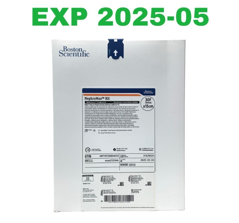 BOSTON SCIENTIFIC M0062101640 NephroMax Kit High Pressure Nephrostomy Balloon Catheter Klt, EXP 2025 05