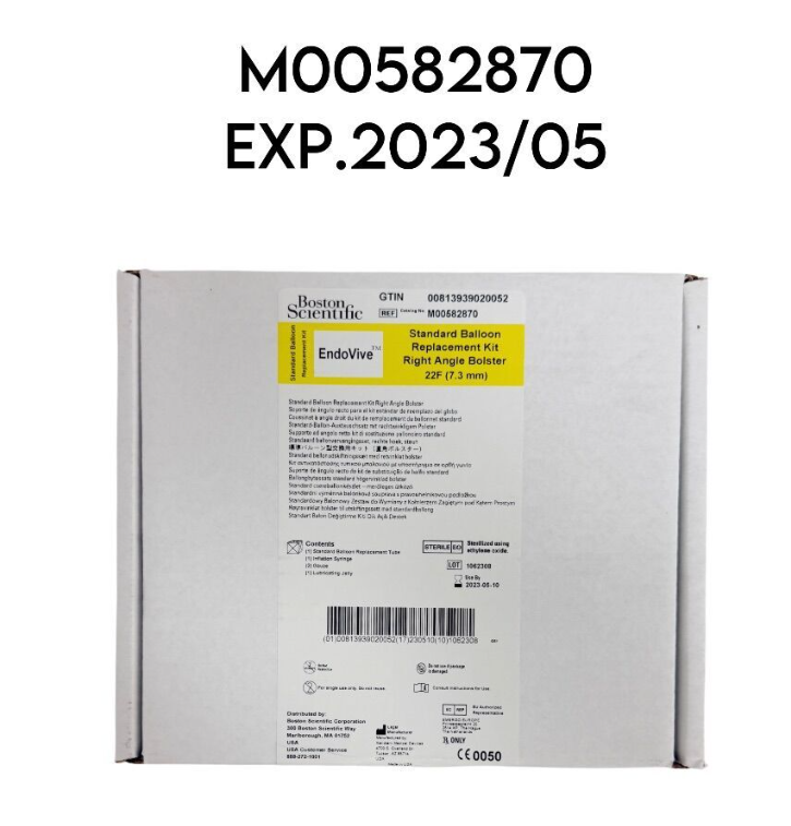 BOSTON SCIENTIFIC M00582870 EndoVive Standard Balloon Replacement Kit Right Angle Bolster 22F (7.3 mm) EXP.2023 05