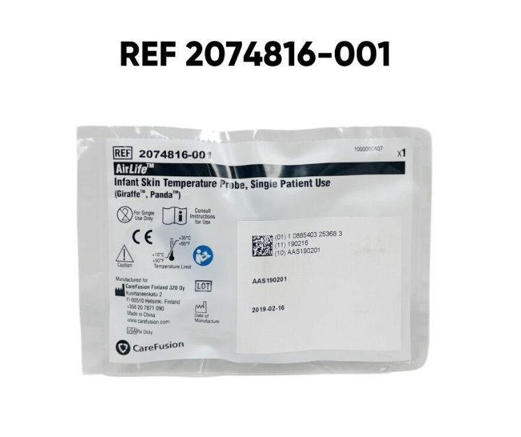 CAREFUSION 2074816-001 AirLife Infant Skin Temperature Probe Singie Patient Use