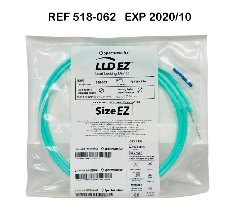 SPECTRANETICS 518-062 LLD EZ LEAD LOCKING DEVICE  EXP 2020 10