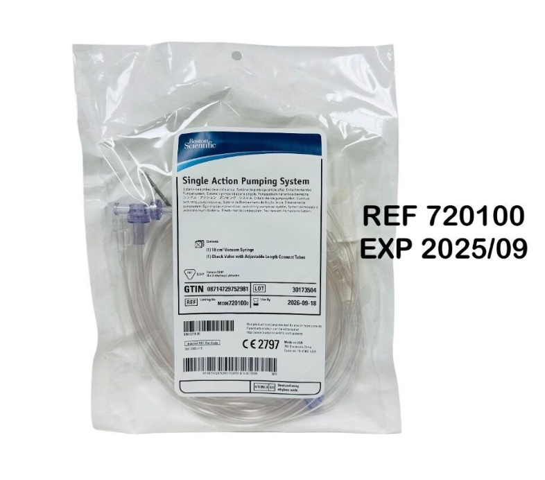 BOSTON SCIENTIFIC 720100 Single Action Pumping System EXP 2025 09