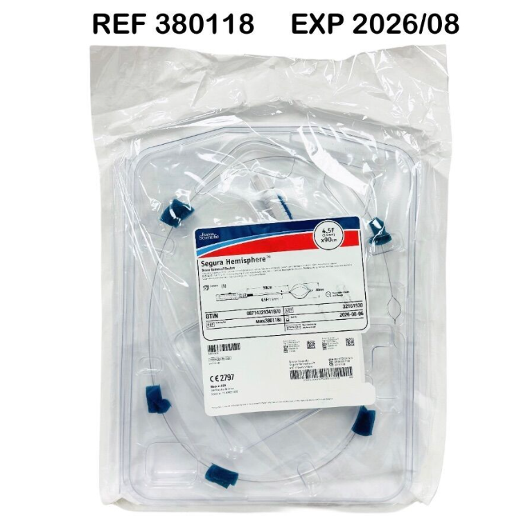 BOSTON SCIENTIFIC 380118 Segura Hemisphere Stone Retrieval Basket 4.5F (1.5 mm) x 90cm EXP 2026 08