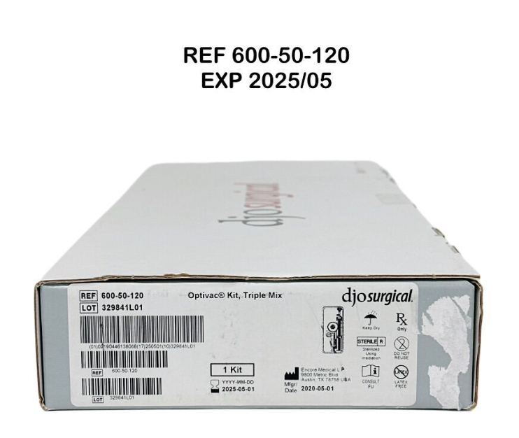 DJO SURGICAL 600-50-120 Optivac Kit Triple Mix 1 KIT EXP 2025 05