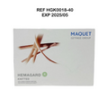 MAQUET HGK0018-40 HemaGard K Collagen‑Coated Knitted Polyester Vascular Graft straight 18 mm × 40 cm EXP 2025 05