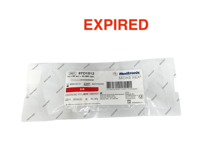 MEDTRONIC 8TD1512 Midas Rex Dissecting Tool Surgical Attachment Sterile EXP.2026 02