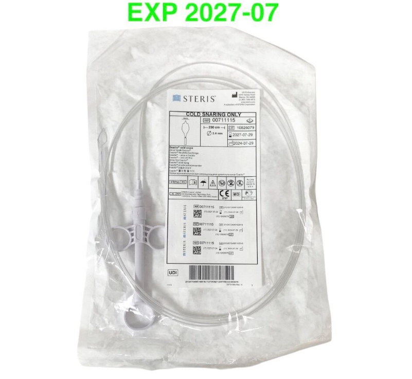 STERIS 00711115 Exacto Cold Snare 9mm x 230cm Endoscopy Polypectomy EXP.2027 07