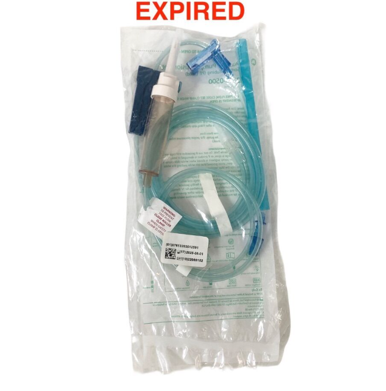 BD 2260-0500 Pump Infusion Set Low Sorbing Tubing (PE Lined) EXP.2025 08