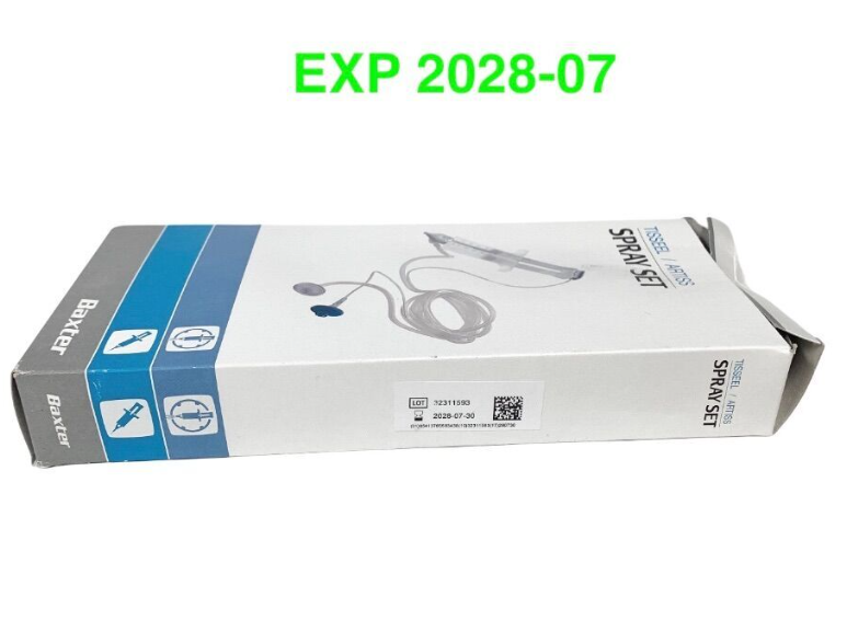 BAXTER 1504266 Tisseel Artiss Spray Set Surgical Sealing EXP.2028 07