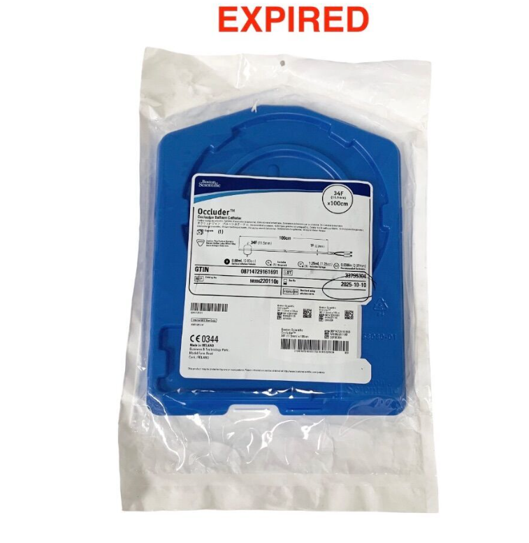 BOSTON SCIENTIFIC M0062201100 Occluder Balloon Catheter 34F 11.5mm x 100cm EXP.2025 10