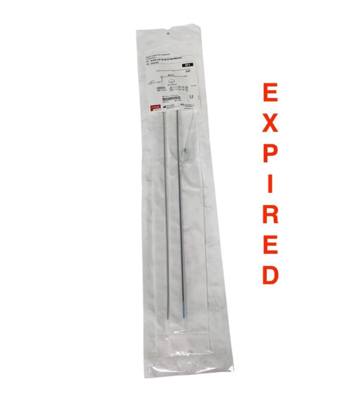COOK MEDICAL G44154 KCFW-6.0-18/38-45-RB-ANLO-HC Flexor Check-Flo Introducer 6Fr 45cm Ansel EXP.2024 10