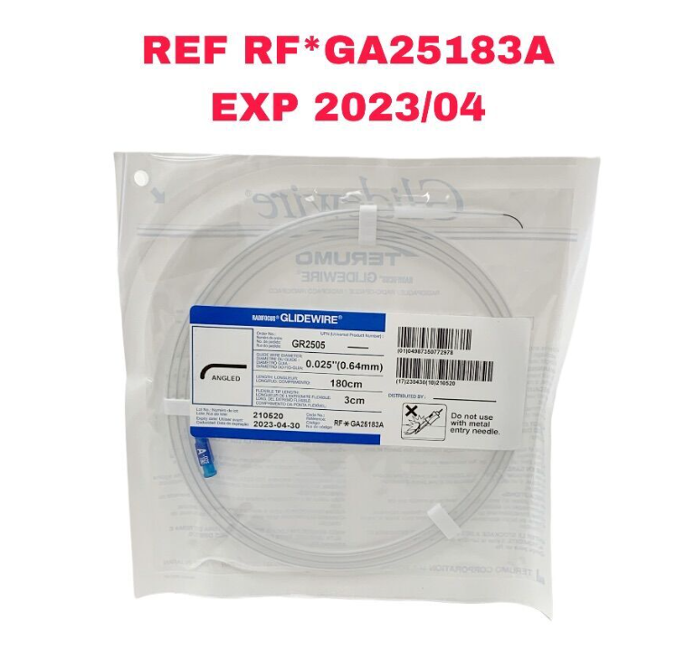 TERUMO GR2505 RADIOFOCUS GLIDEWIRE EXP 2023 04