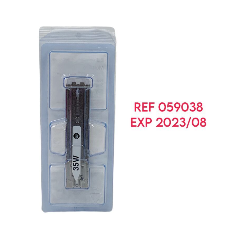 COVIDIEN 059038 Multifire Premium Auto Suture Pistol Grip Skin Stapler Reload 35 W EXP 2023 08