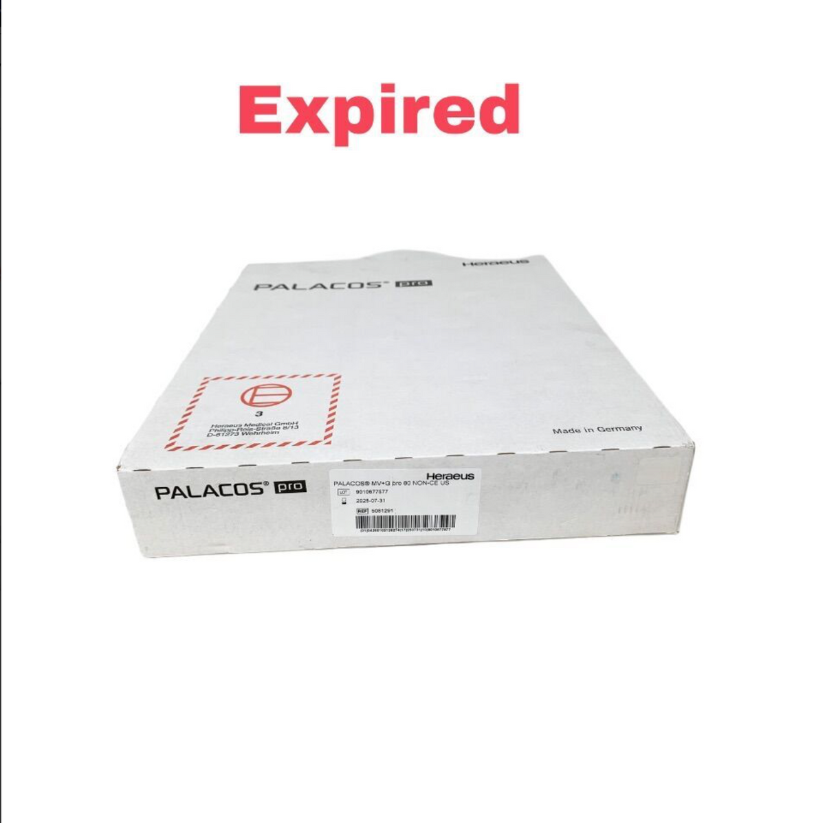 HERAEUS 5081291 PALACOS MV+G Pro 80 Bone Cement Kit 2025 07