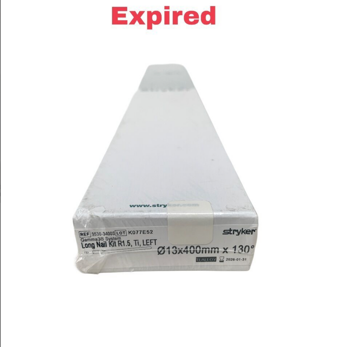 STRYKER 3530-34005 Gamma3 Long Nail Kit 13x400mm 130 EXP 2026 01