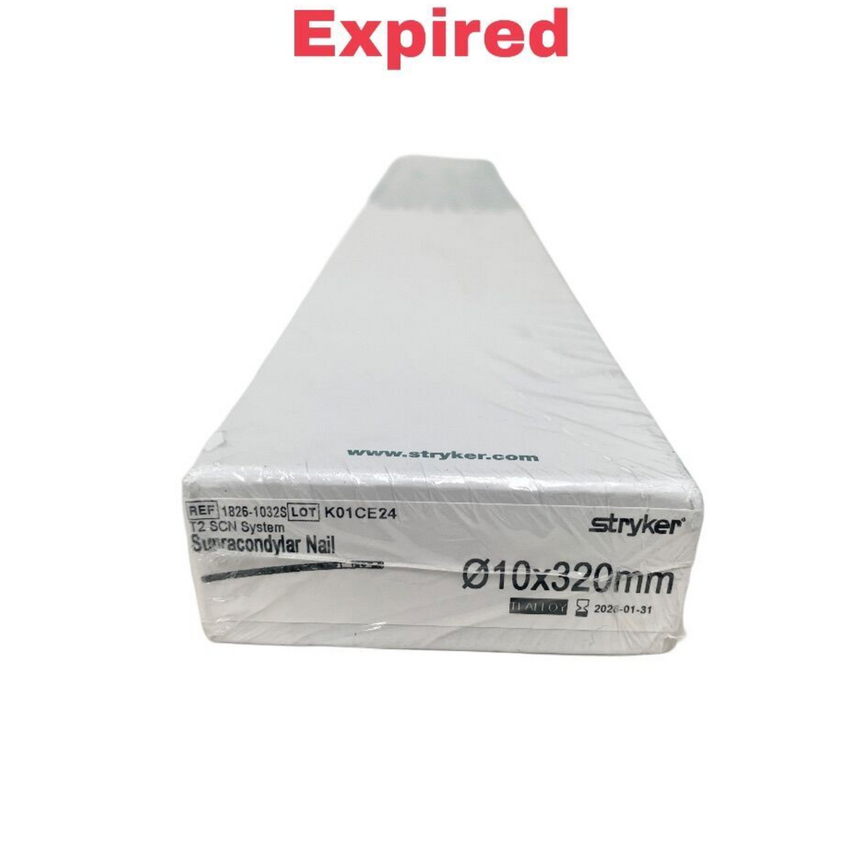 STRYKER 1826-1032S T2 SCN System Sunracondylar Nail Stryker N10x320mm EXP 2026 01
