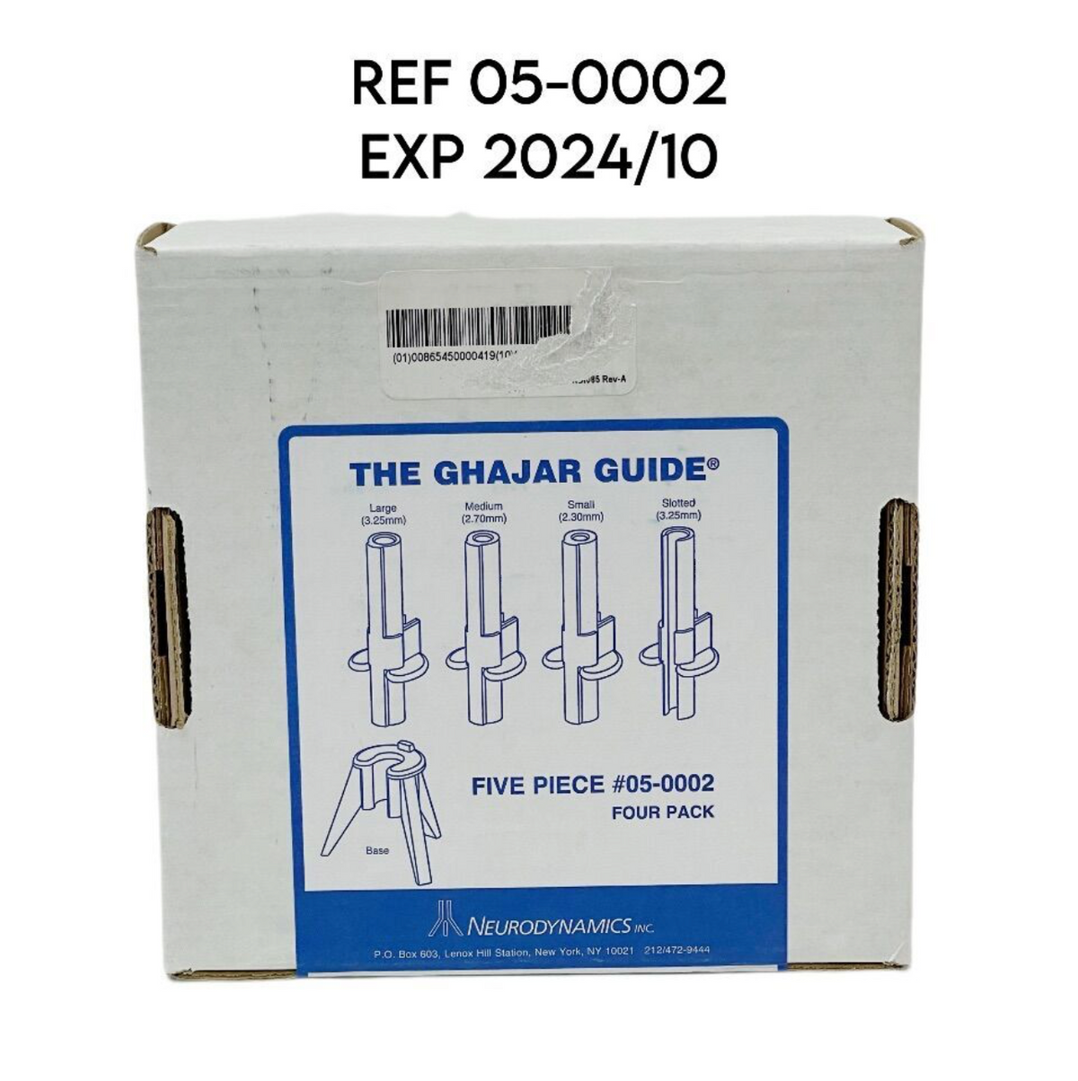 NEURODYNAMICS INC 05-0002 THE GHAJAR GUIDE (5 PIECE KIT) EXP 2024 10