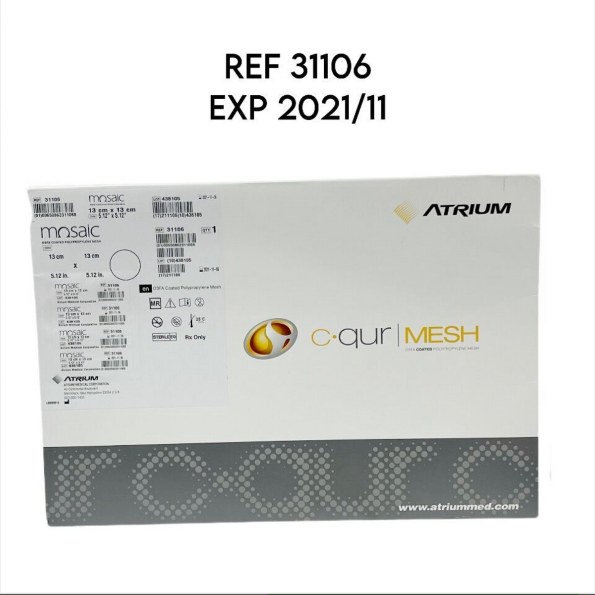 ATRIUM 31106 C-QUR MOSAIC MESH 13CM ROUND EXP 2021 11