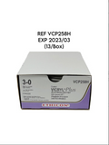 ETHICON VCP258H Coated VICRYL Plus Antibacterial 3-0 (13/Box) EXP 2023 03