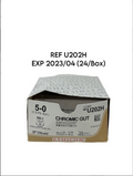 ETHICON U202H CHROMIC GUT incolore suture 5-0 (1.5 Ph. Eur.) RB-1 EXP 2023 04 (24/Box)