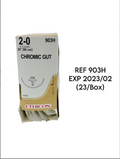 ETHICON 903H CHROMIC GUT 2-0 (3.5 metric) 36" (90 cm) EXP 2023 02 (23/Box)