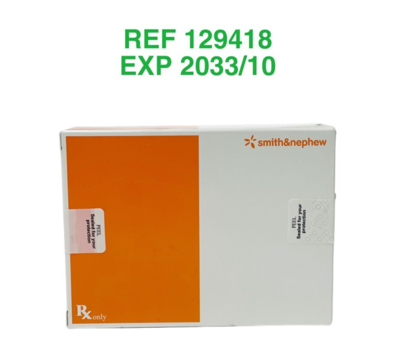 SMITH & NEPHEW 129418 BUCK FEMORAL CEMENT RESTRICTOR 18.5MM O.D. FLANGE CANAL SIZES 9-15 MM POLYETHYLENE (3/BOX) EXP 2033 10