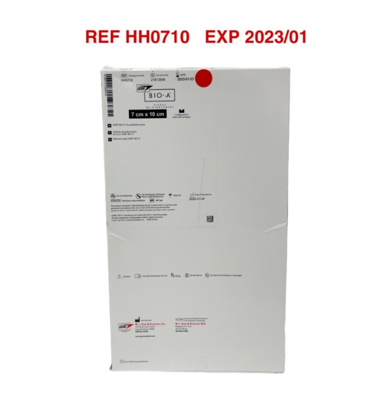 GORE HH0710 GORE BIO-A Tissue Reinforcement 7 cm x 10 cm EXP 2023 01