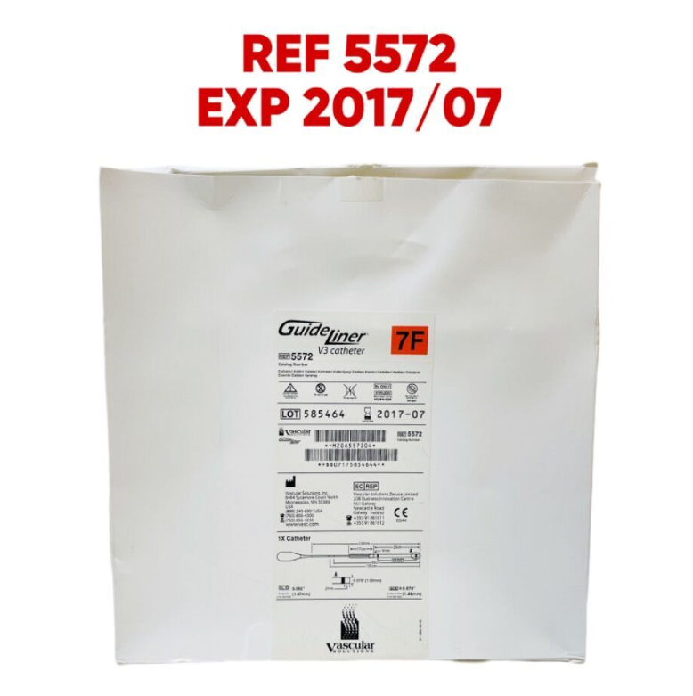 VASCULAR SOLUTIONS 5572 GUIDELINER V3 CATHETER 7F  EXP 2017 07