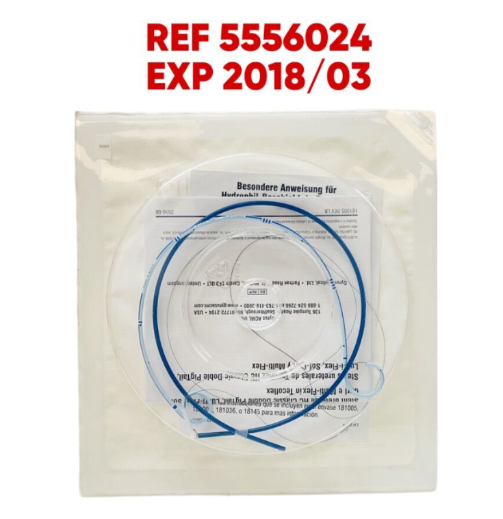 GYRUS ACMI 5556024 LUBRI-FLEX URETERAL STENT 6F X 24CM EXP 2018 03