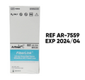 ARTHREX AR-7559 FiberLink 0.9 mm SutureTape Suture White/Blue with Closed Loop 24" X 1.5" 12/BOX EXP 2024 04