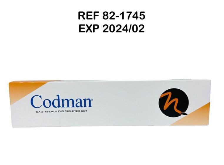 CODMAN 82-1745 CODMAN BACTISEAL EVD Catheter Set EXP 2024 02