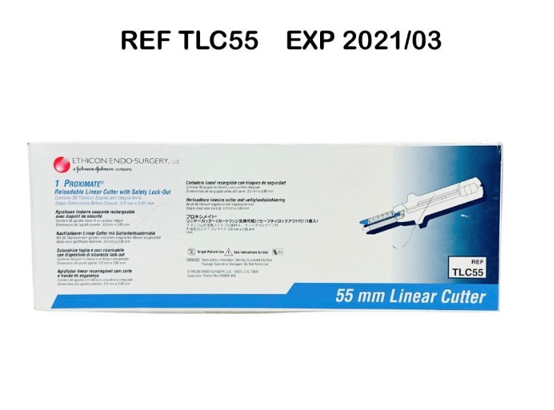 ETHICON TLC55 1 PROXIMATE Reloadable Linear Cutter with Safety Lock-Out  EXP 2021 03