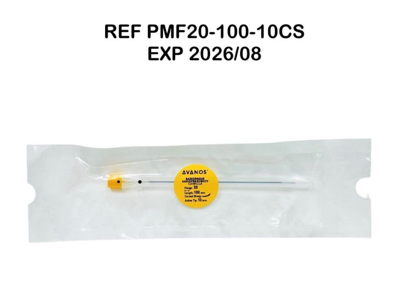 AVANOS PMF20-100-10CS RADIOPAQUE RADIOFREQUENCY CANNULA 100mm X 10mm EXP 2026 08