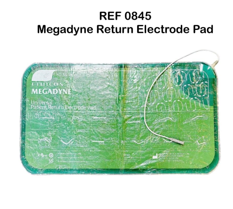 ETHICON 0845 MEGADYNE universal Patient Return Electrode Pad EXP. 2024 08