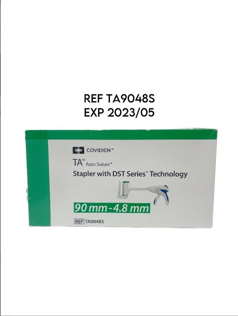 COVIDIEN TA9048S TA Auto Suture Stapler with DST Series Technology 90 mm 4.8 mm EXP 2023 05