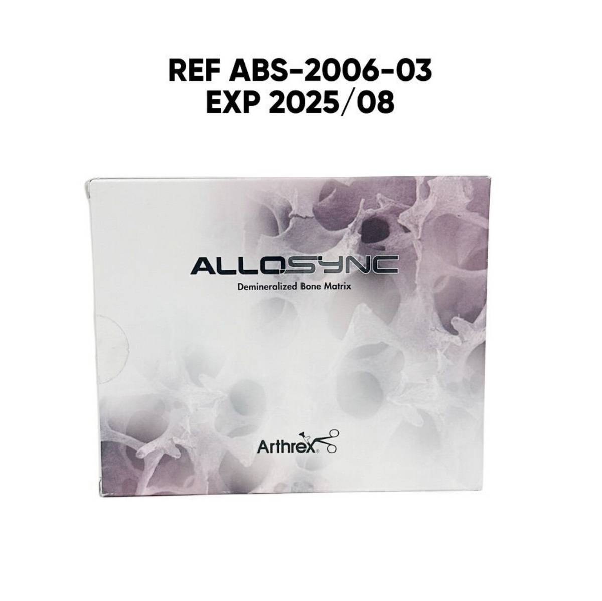 ARTHREX ABS-2006-03 AlloSync DBM Strip 19mm X 26mm X 7mm EXP 2025 08