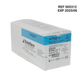 TELEFLEX 900312 MaxBraid PE Blue/White 5 Suture with K-Point Cutting Needle 12/Box EXP 2025 06